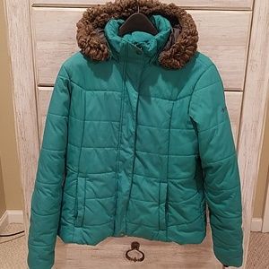 Beautiful Emerald Green Columbia Winter Coat